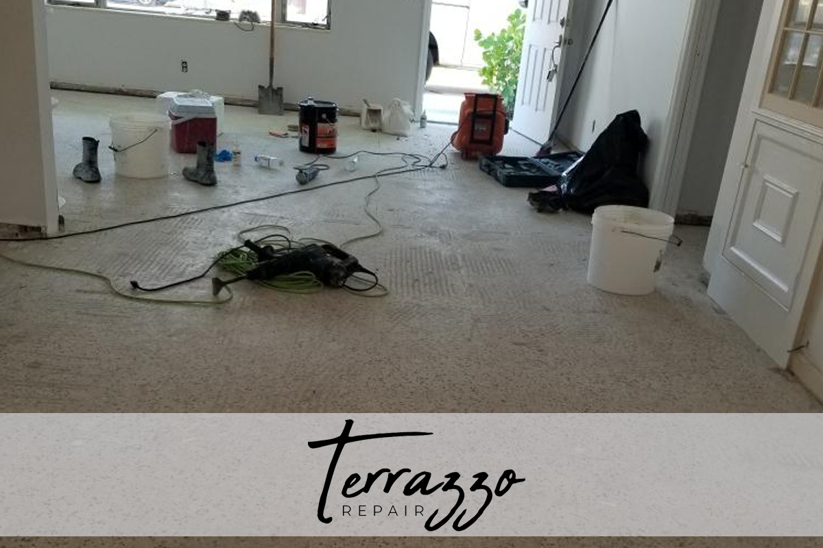 Repair Restoration Terrazzo Floors Palm Beach