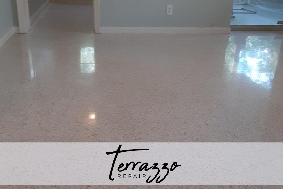 Terrazzo Clean Repairing Process Fort Lauderdale