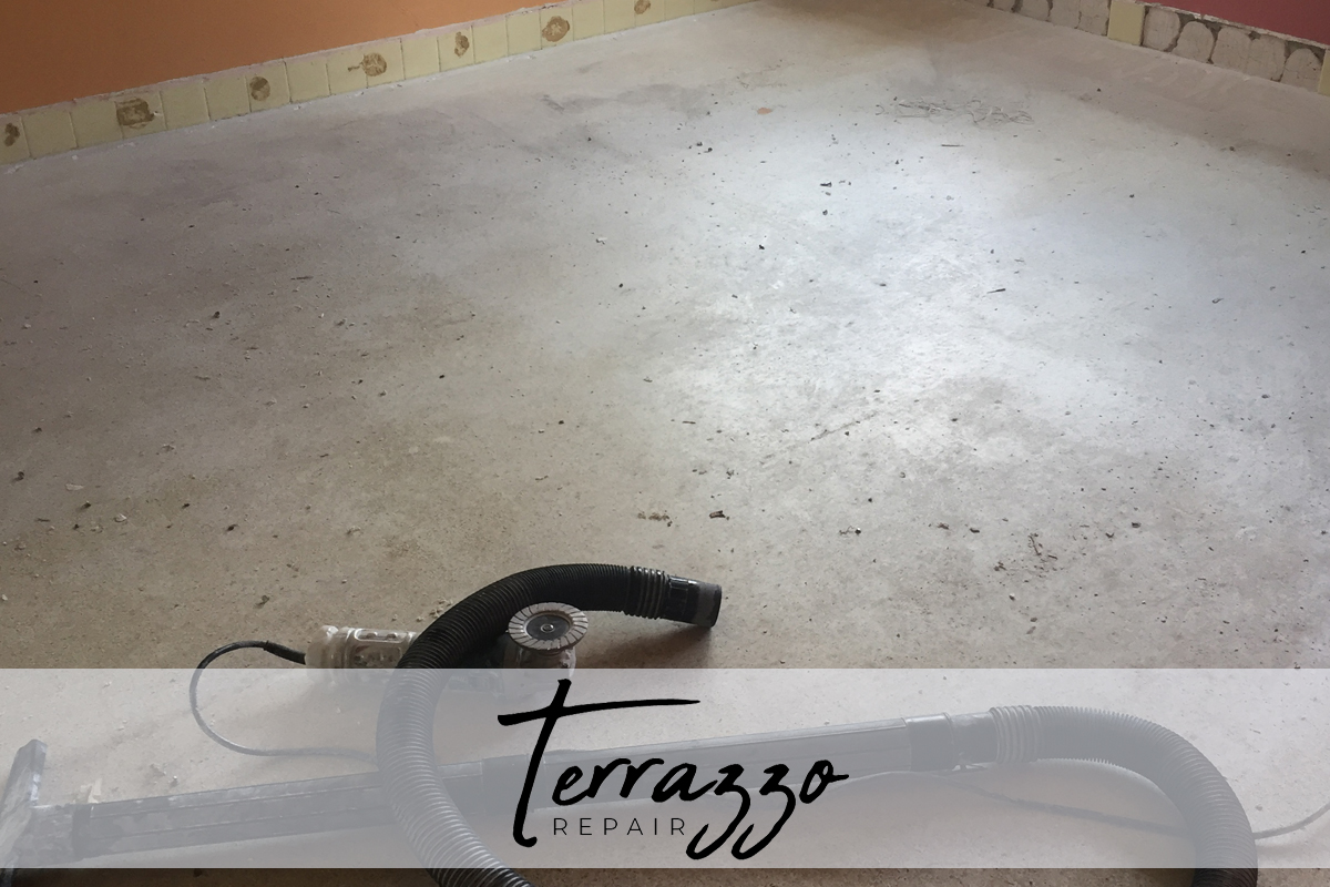 Terrazzo Restoring Process Palm Beach